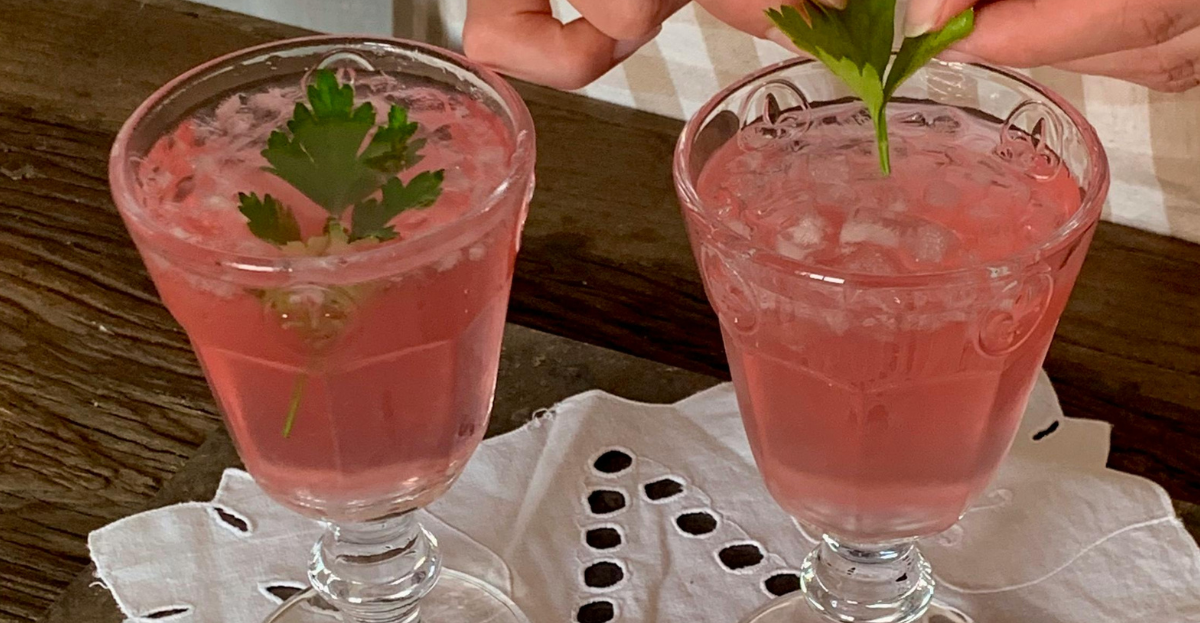 Rhubarb Cordial